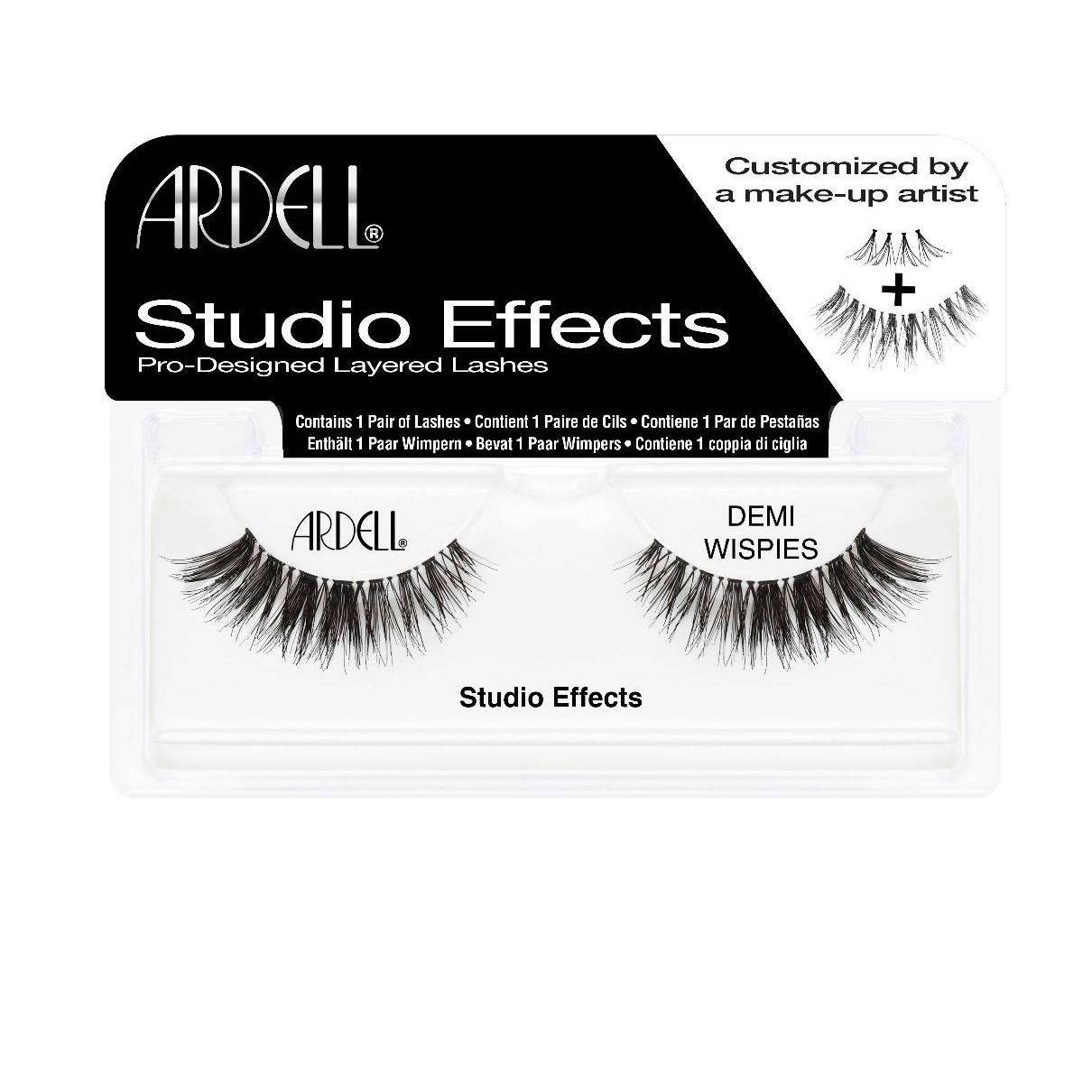 slide 1 of 1, Ardell Eyelash Demi Wispies Studio Effects Black, 1 ct