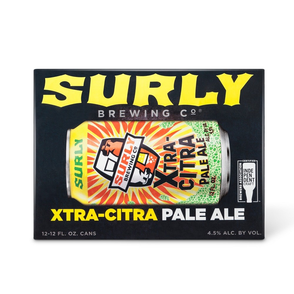 slide 2 of 2, Surly Brewing Co. Surly Xtra Citra Session Pale Ale Beer, 12 ct; 12 fl oz