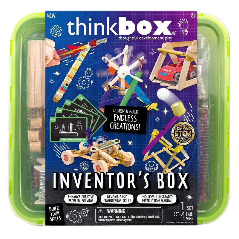 slide 1 of 6, Think Box Inventor's Box, 1 ct