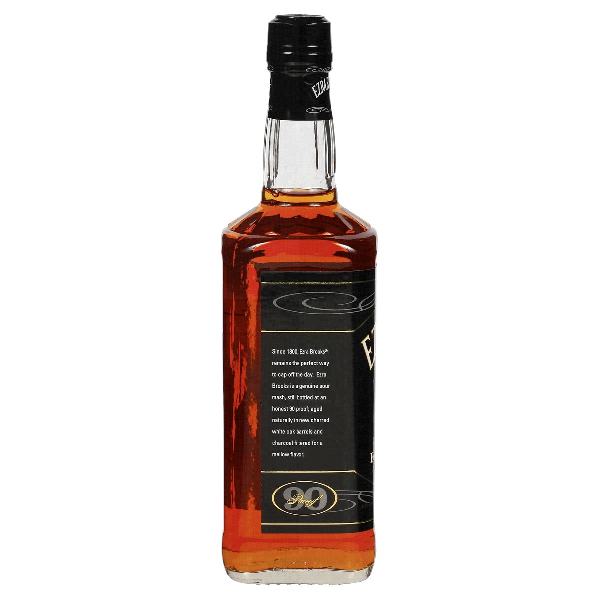 slide 4 of 4, Ezra Brooks Bourbon Whiskey 99P - 750ml Bottle, 750 ml