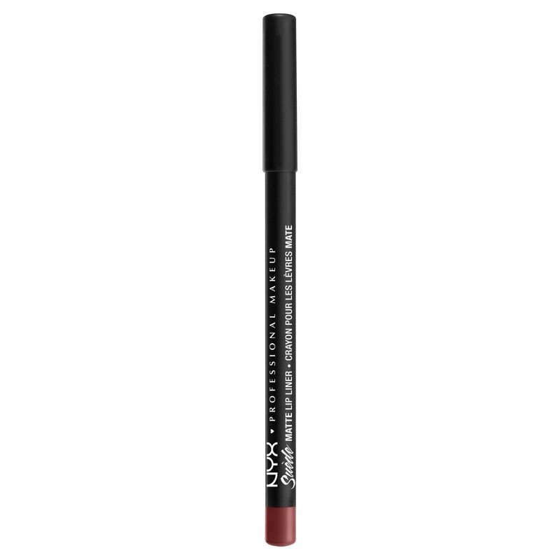 slide 1 of 6, NYX Professional Makeup Suede Matte Velvet Smooth Lip Liner - Vegan Formula - Vintage - 0.035oz, 0.035 oz