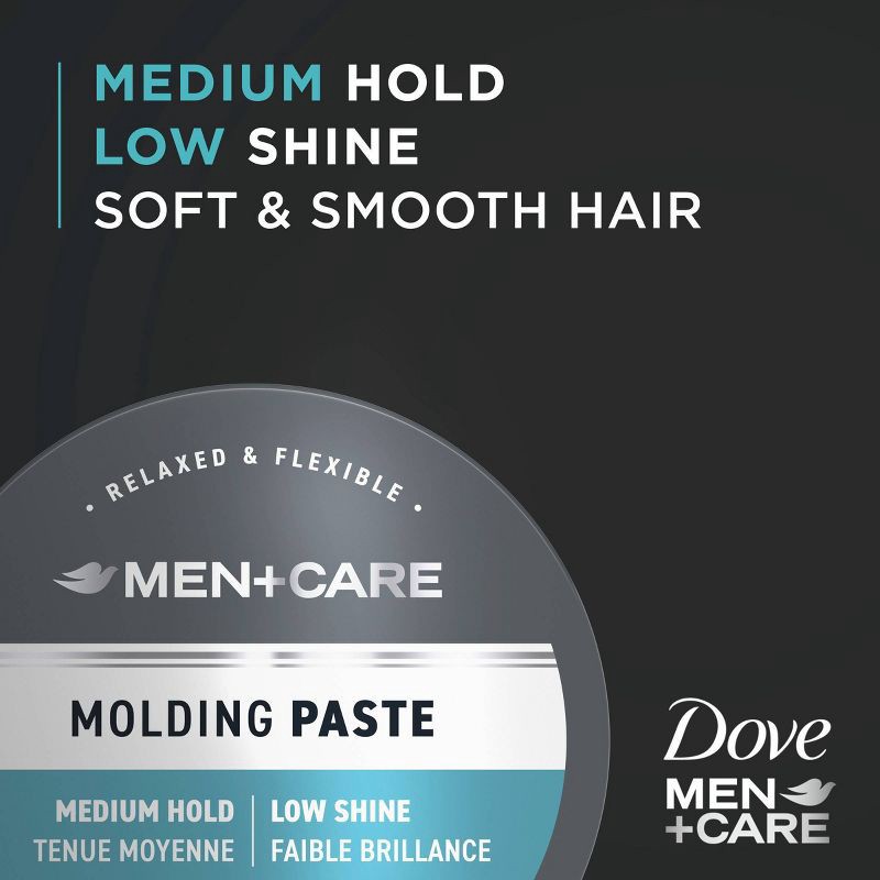 slide 3 of 8, Dove Men+Care Medium Hold Hair Styling Paste - 1.75oz, 1.75 oz