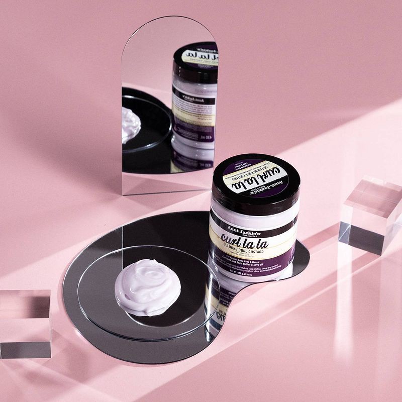 slide 8 of 9, Aunt Jackie's Curl La La Defining Curl Custard - 15oz, 15 oz