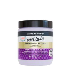 Aunt Jackie's Curl La La Defining Curl Custard - 15oz: For Textured & Curly Hair, Cream Form, Curl Enhancer
