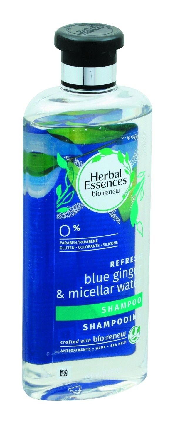 slide 1 of 4, Herbal Essences Bio:Renew Blue Ginger & Micellar Water Shampoo, 13.5 oz