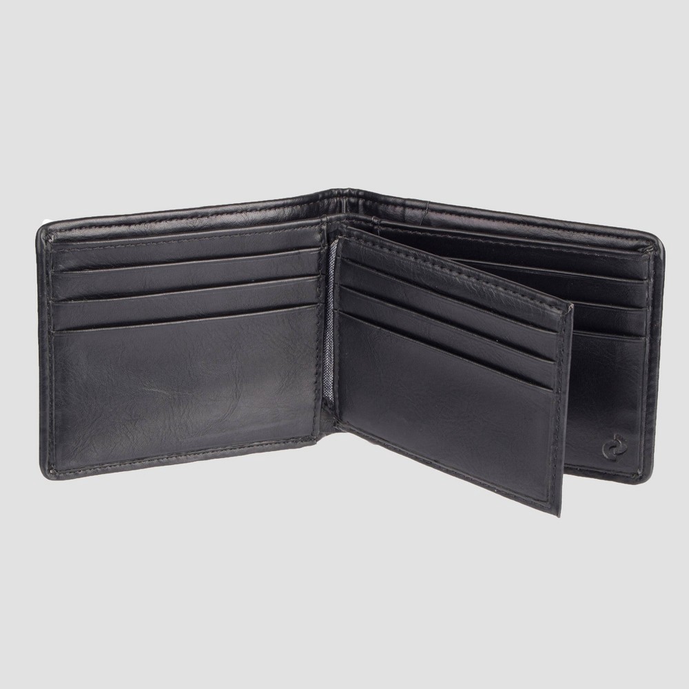 slide 3 of 4, DENIZEN from Levi's Pieced Edge X-Cap Slimfold Wallet - Black, 1 ct