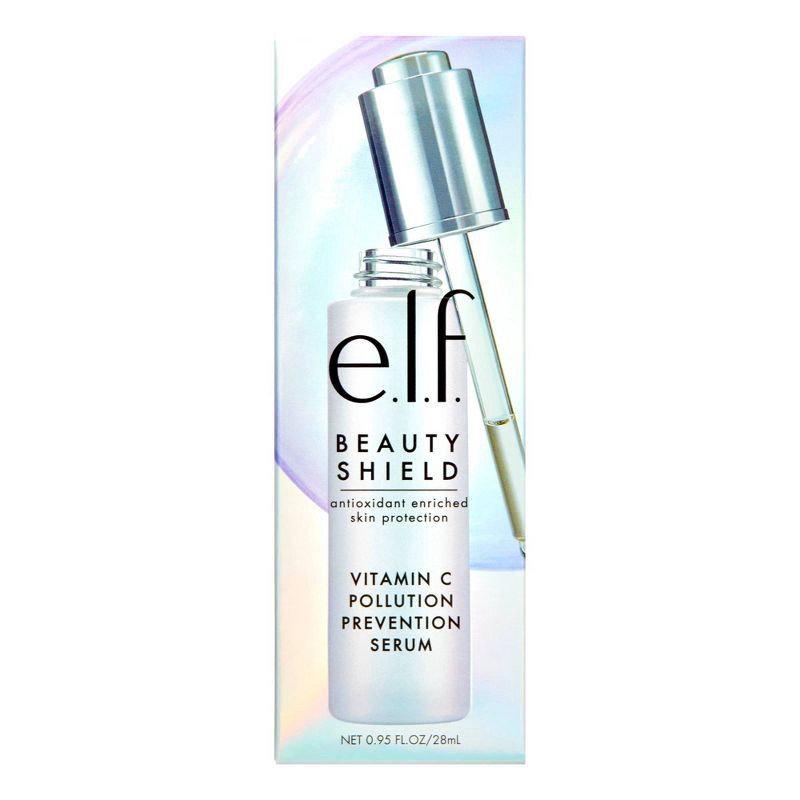 slide 2 of 4, e.l.f. Beauty Shield Vitamin C Pollution Prevention Serum - 0.95 fl oz, 0.95 fl oz