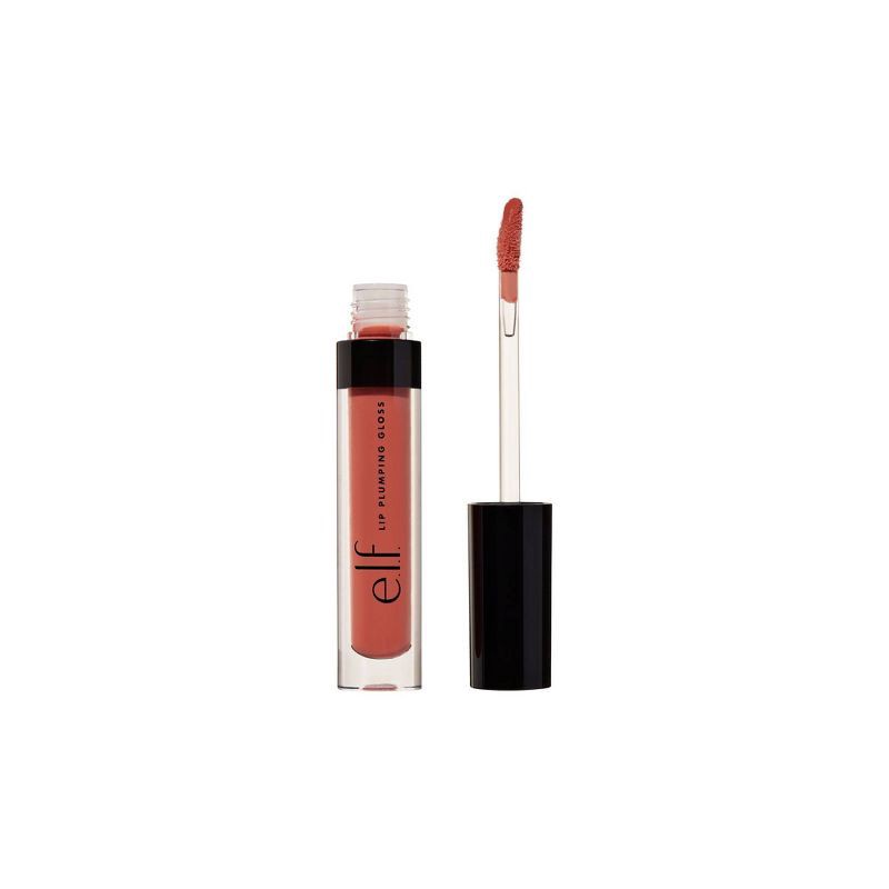 slide 1 of 6, e.l.f. Lip Plumping Gloss - Mocha Twist - 0.09 fl oz, 0.09 fl oz