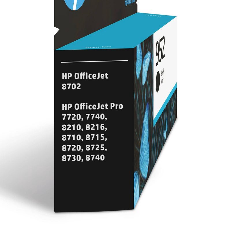 slide 2 of 6, HP Inc. HP 952 Single Original Ink Cartridge - Black (HEWF6U15AN), 1 ct