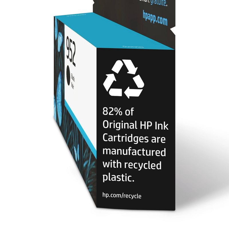 slide 3 of 6, HP Inc. HP 952 Single Original Ink Cartridge - Black (HEWF6U15AN), 1 ct