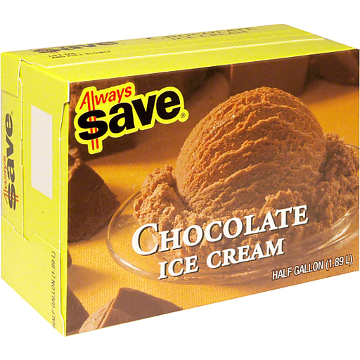 slide 1 of 1, Always Save Chocolate Ice Cream, 1.75 qt