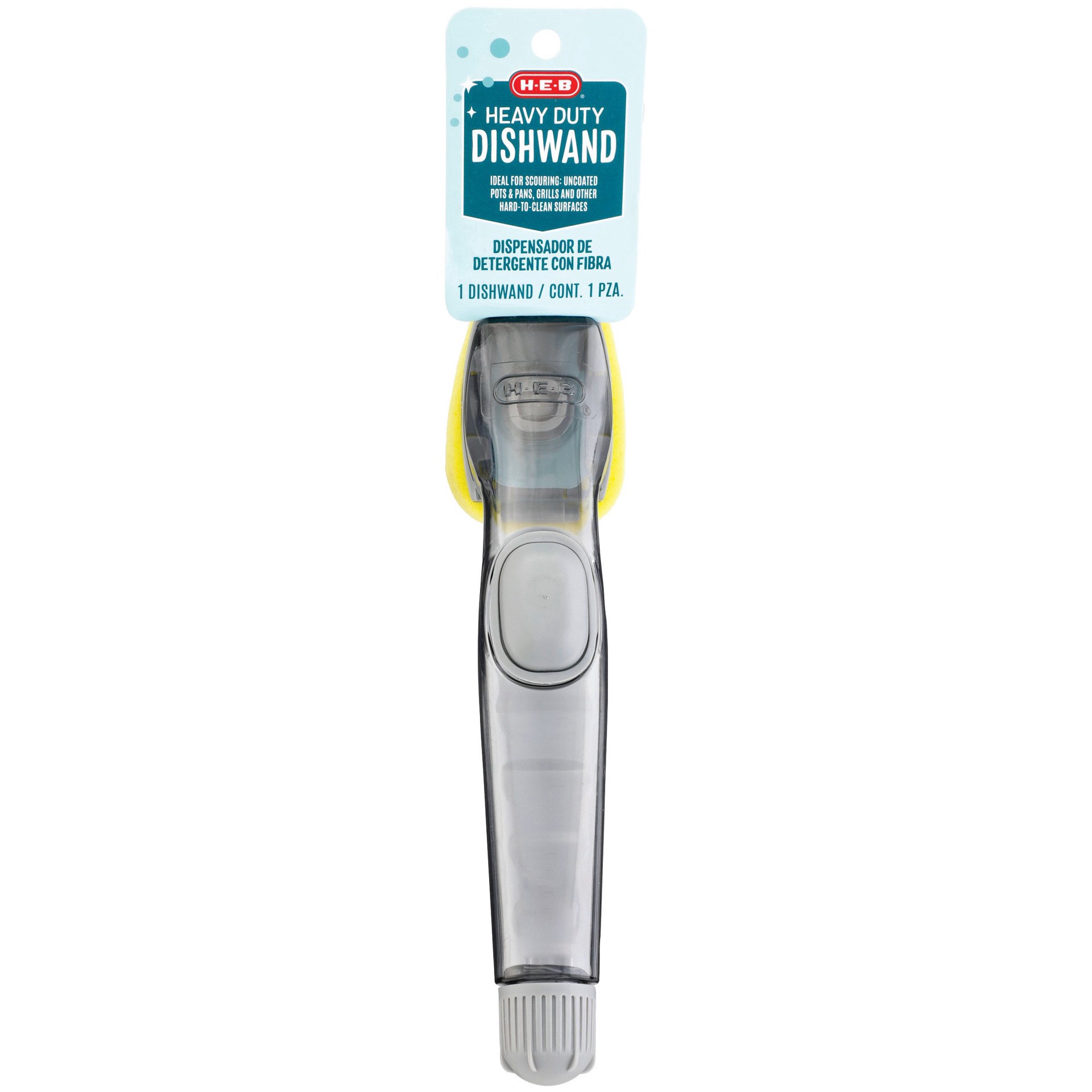 slide 1 of 1, H-E-B Heavy Duty Dishwand, 1 ct