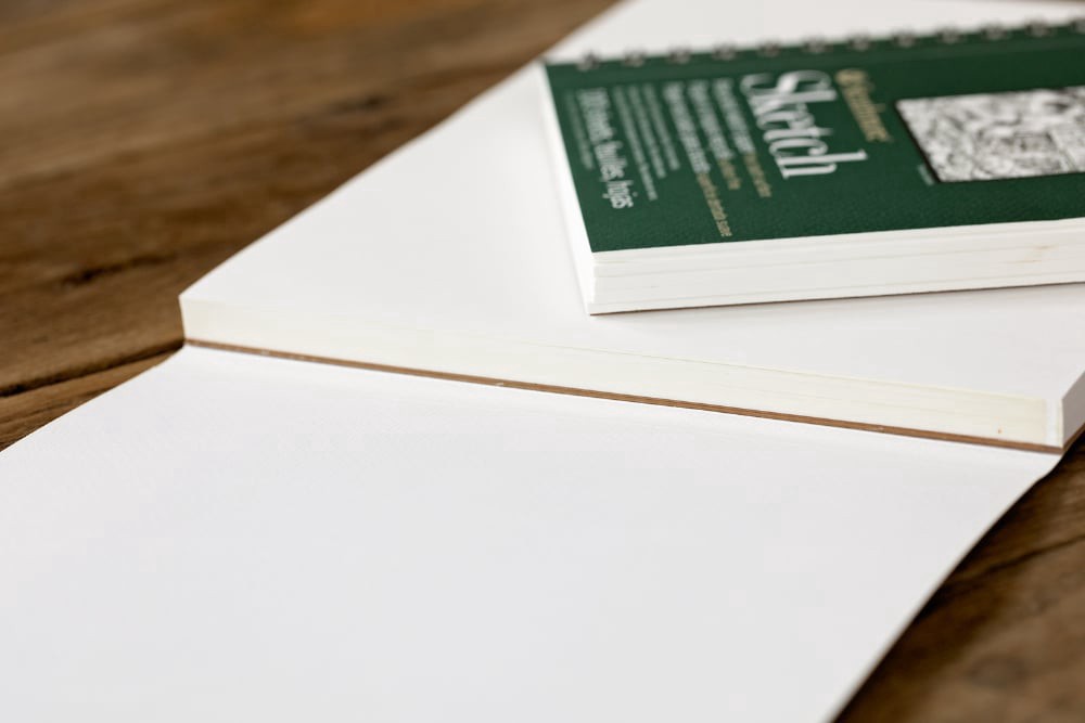 slide 3 of 4, Strathmore 400 Series Recycled Sketchbook, 5.5 in x 8.5 in