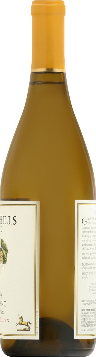 slide 9 of 9, Grgich Hills Estate Grgich Hills Domestic Sauv Blanc, 750 ml