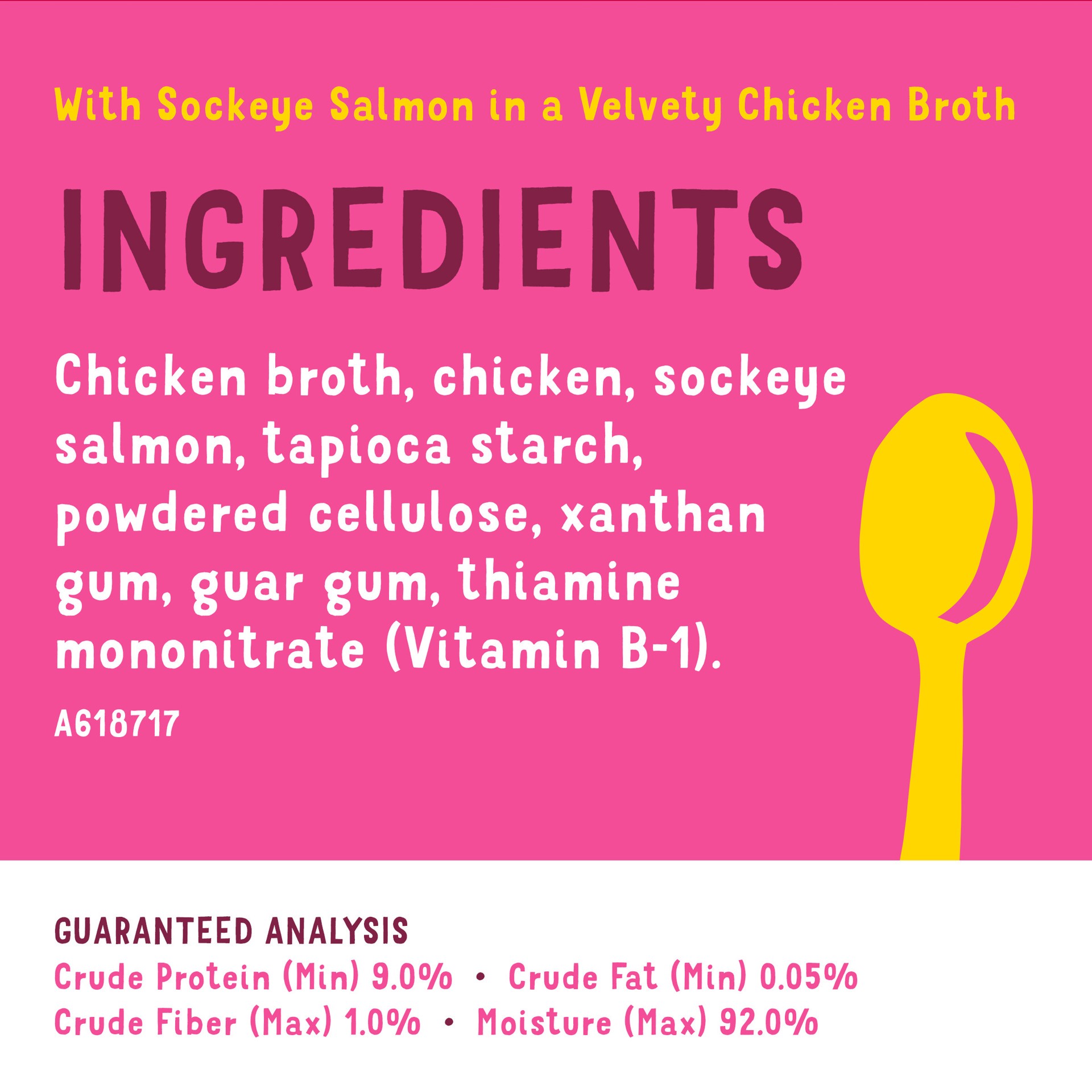 slide 4 of 7, Friskies Purina Friskies Natural, Grain Free Wet Cat Food Lickable Cat Treats, Lil' Soups With Sockeye Salmon in Chicken Broth, 1.2 oz