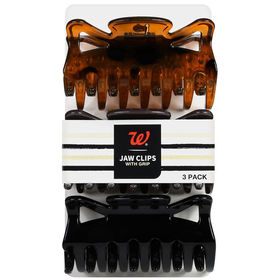 slide 1 of 5, Walgreens Jaw Clips, 3 ct