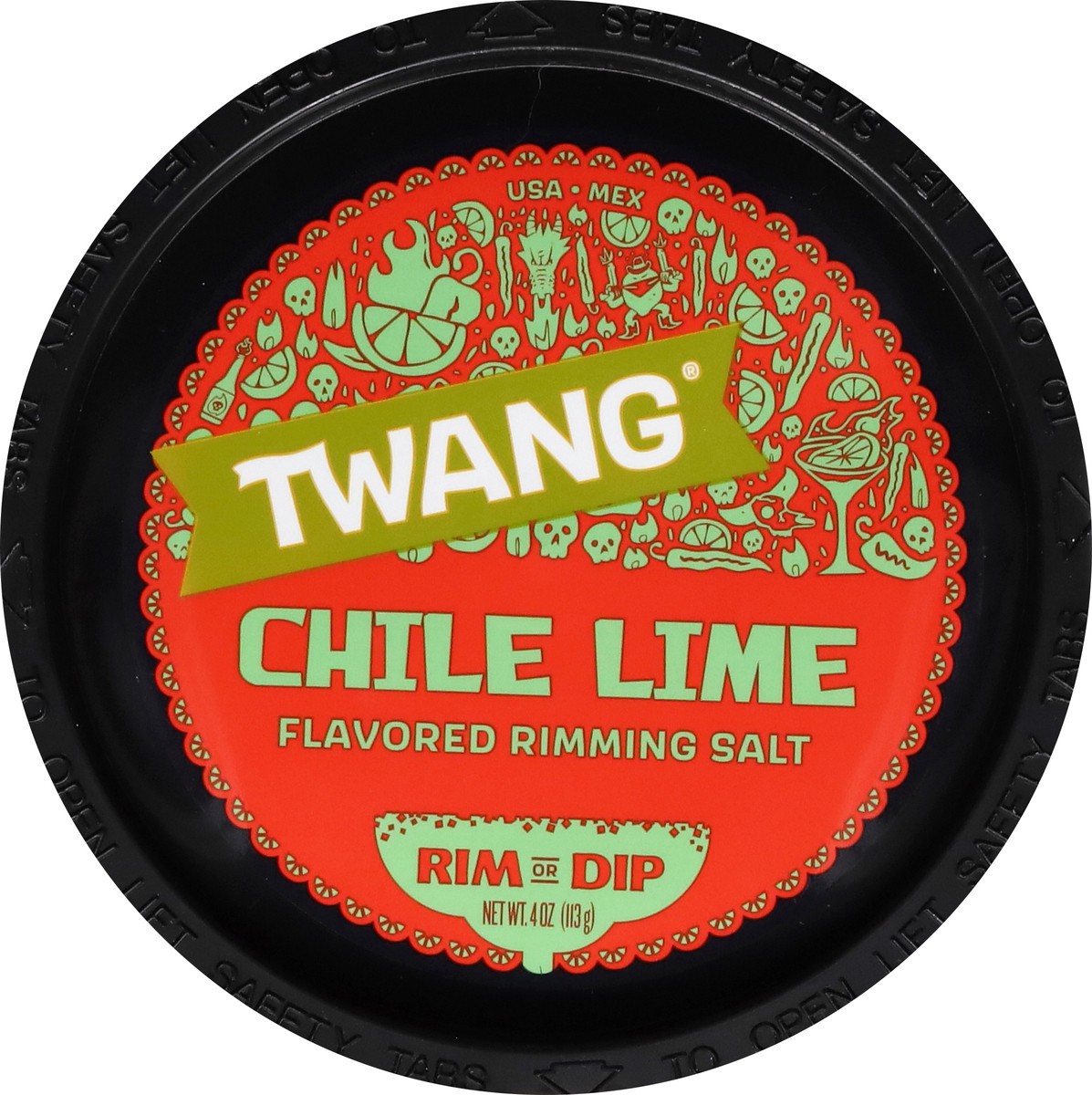 slide 9 of 14, Twang Chile Lime Flavored Rimming Salt 4 oz, 4 oz