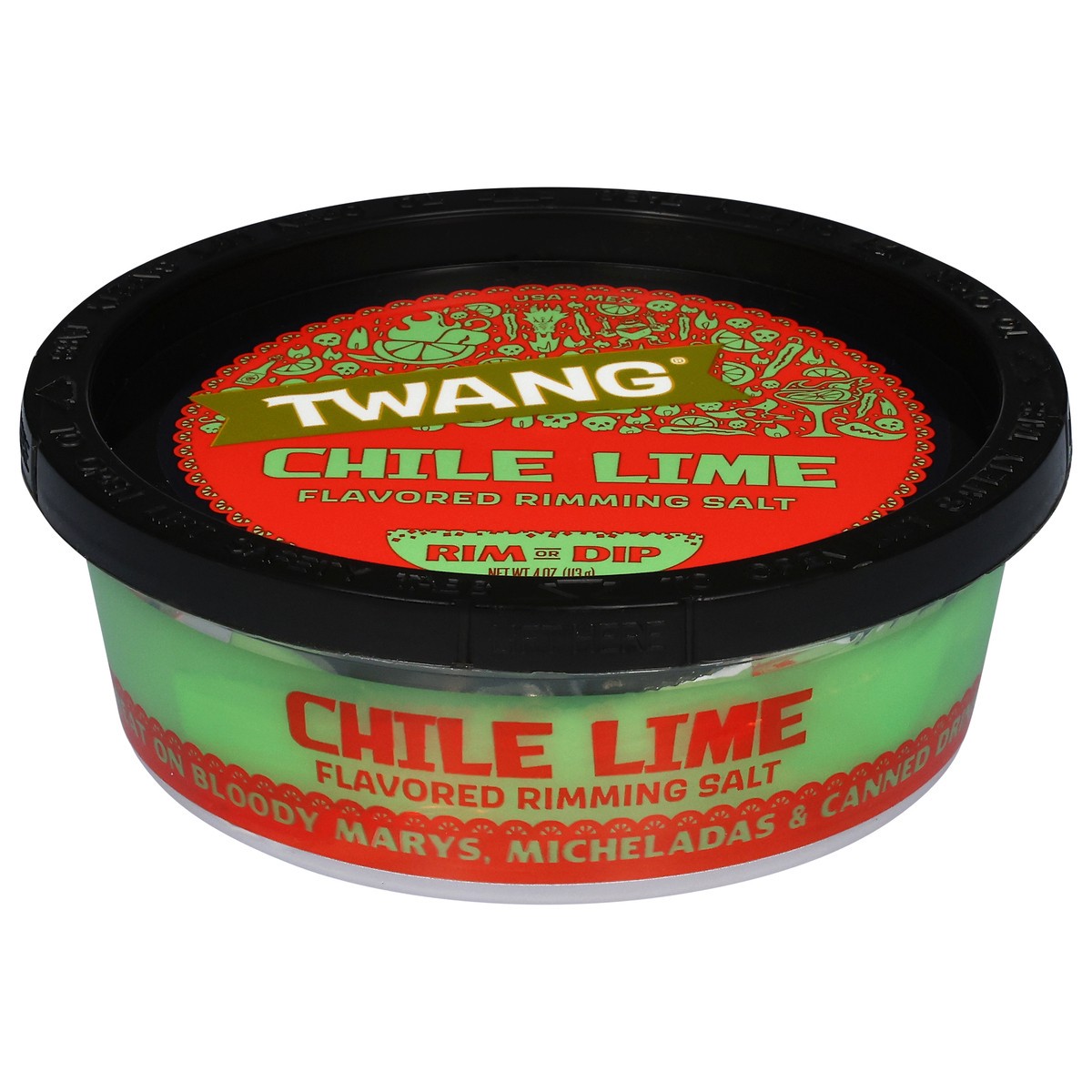 slide 12 of 14, Twang Chile Lime Flavored Rimming Salt 4 oz, 4 oz