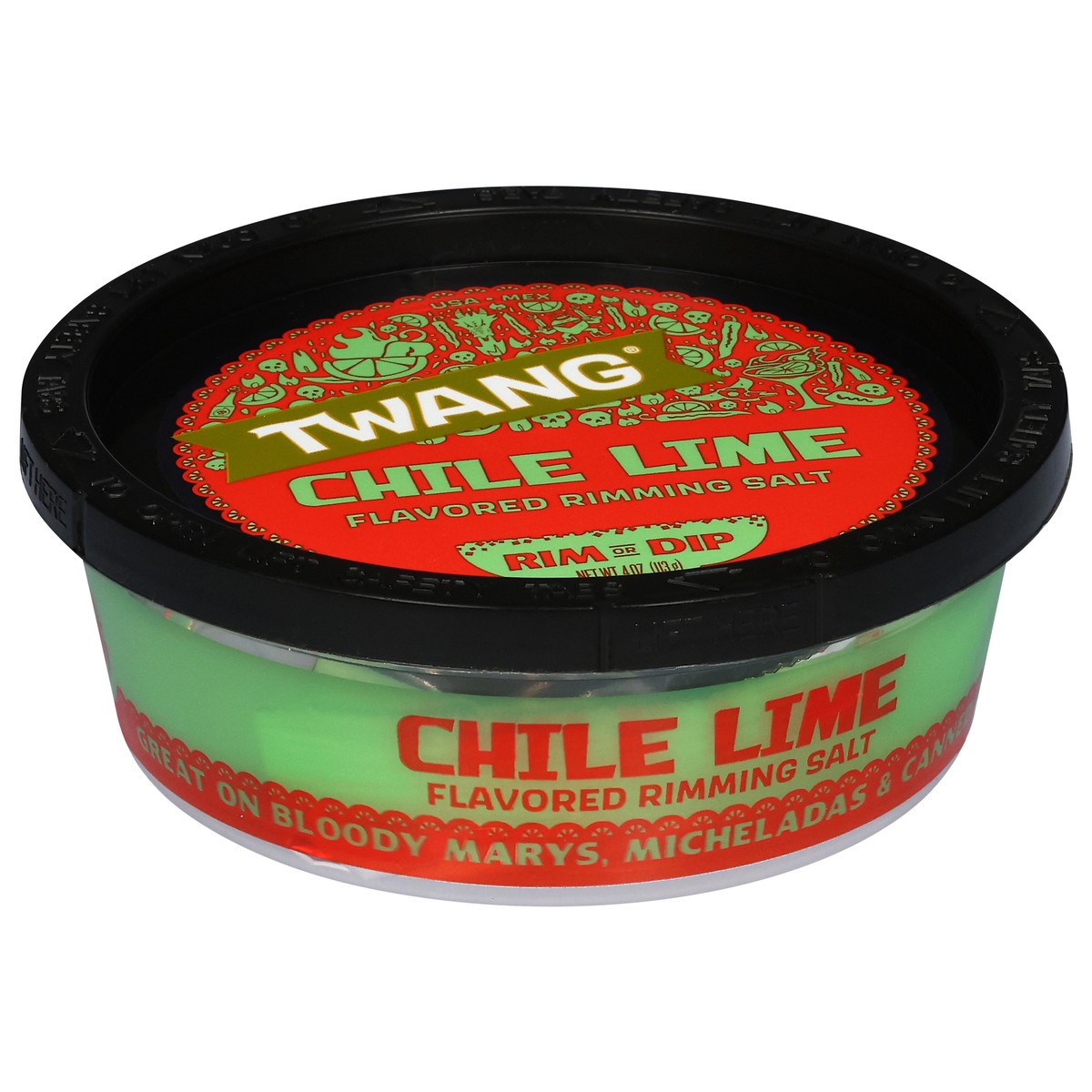 slide 6 of 14, Twang Chile Lime Flavored Rimming Salt 4 oz, 4 oz