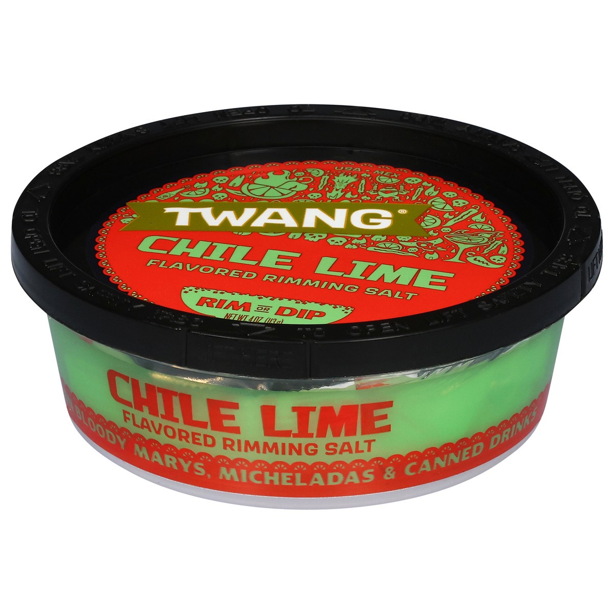 slide 8 of 14, Twang Chile Lime Flavored Rimming Salt 4 oz, 4 oz