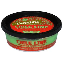 Twang Chile Lime Flavored Rimming Salt 4 oz