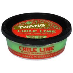 Twang Chile Lime Flavored Rimming Salt 4 oz