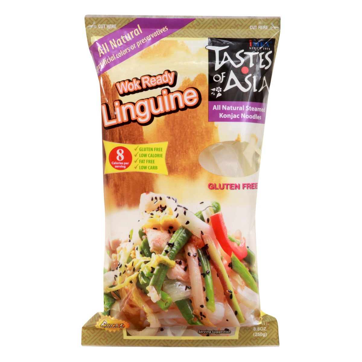 slide 5 of 9, Taste of Asia Organic Konjac Linguine 8.8 oz, 8.8 oz