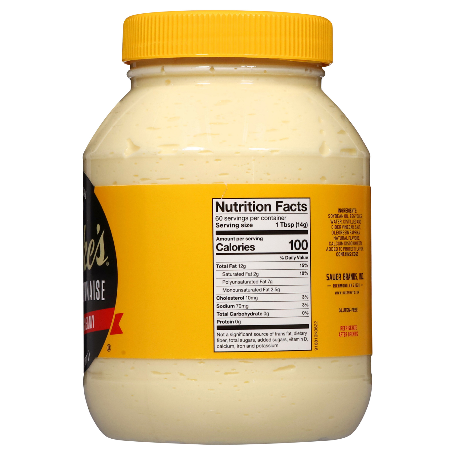 slide 4 of 4, Duke's Real Smooth & Creamy Mayonnaise 30 fl oz, 30 fl oz