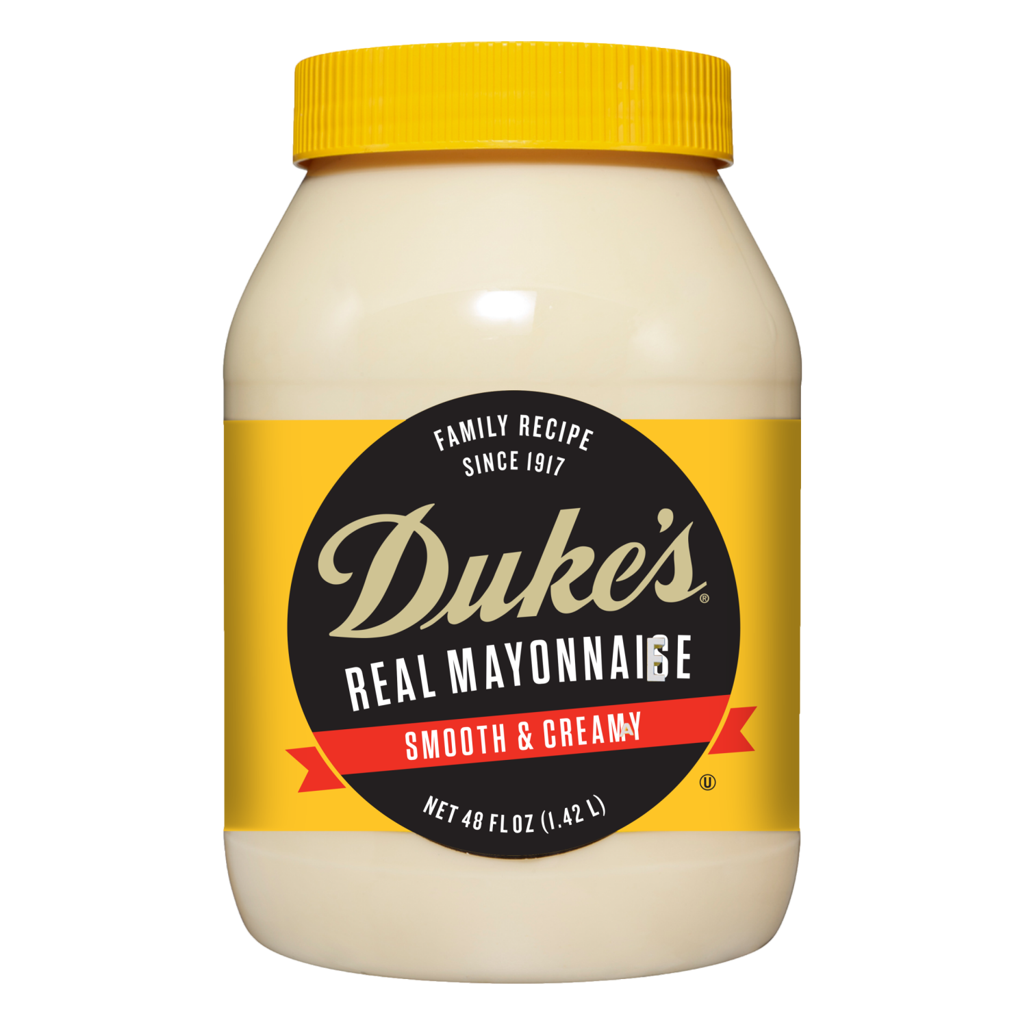 slide 1 of 2, Duke's Real Smooth & Creamy Mayonnaise 48 fl oz, 48 fl oz
