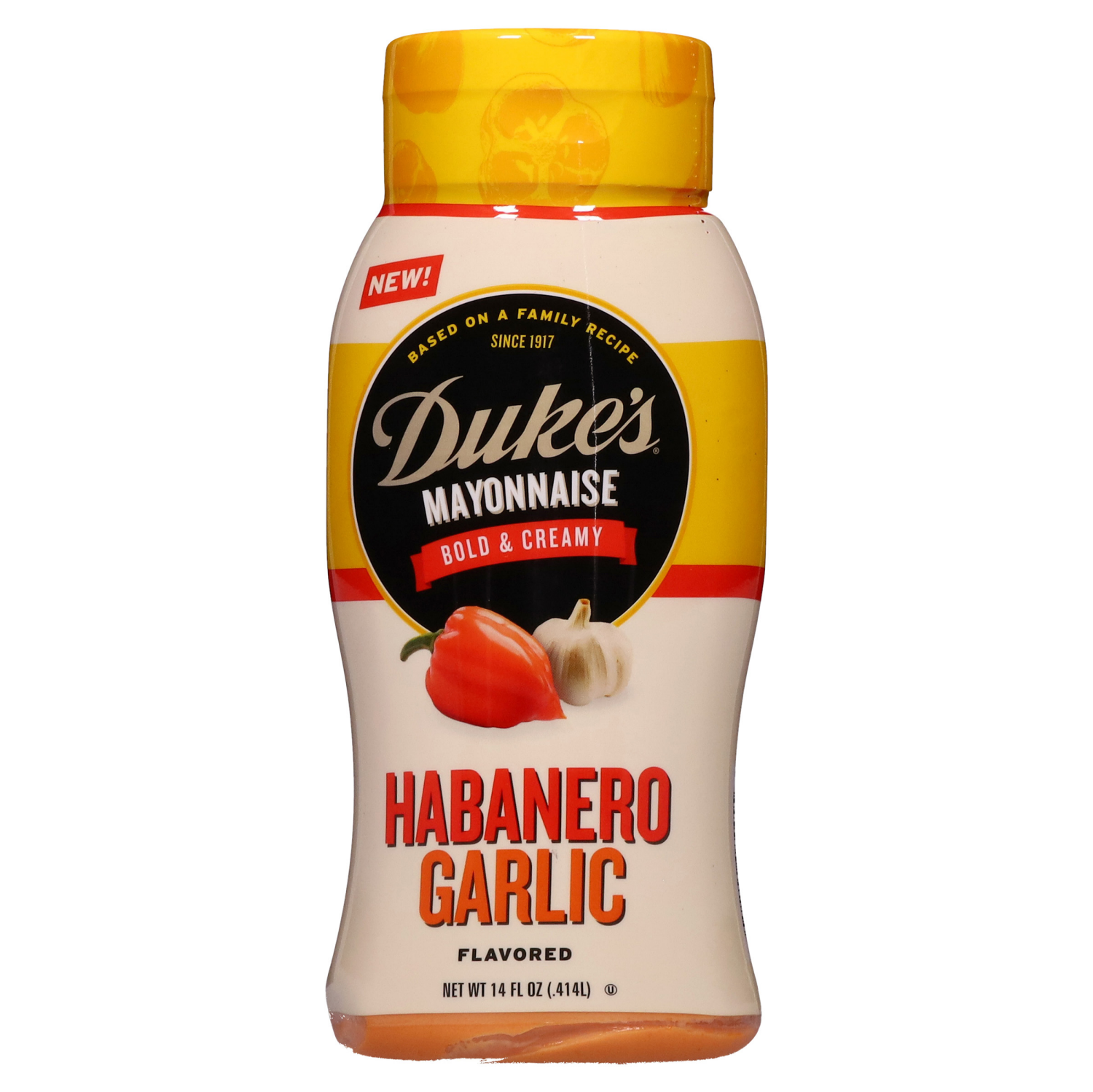slide 1 of 3, Duke's Spicy Habanero Mayo 14 fl oz, 14 fl oz