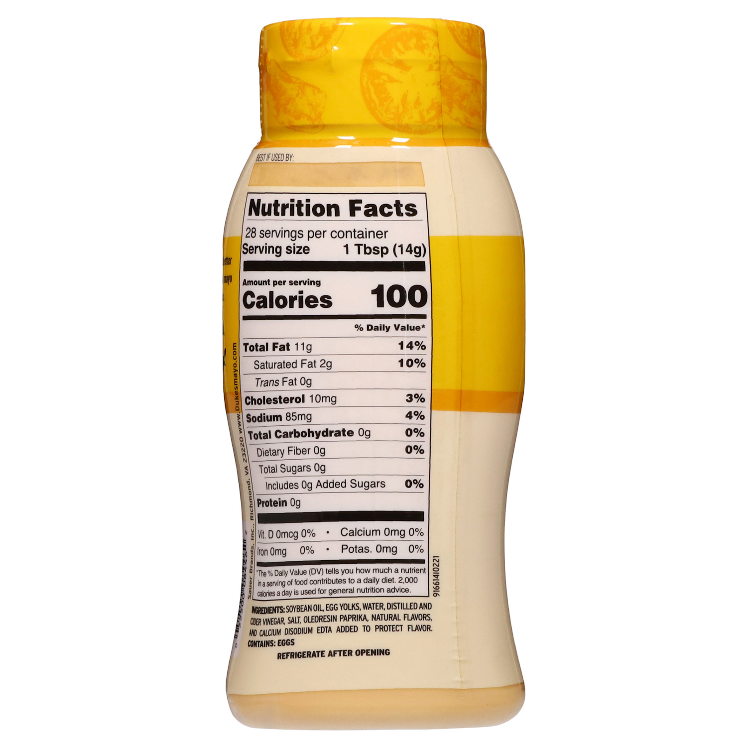 slide 2 of 3, Duke's Bold & Creamy Bacon & Tomato Flavored Mayonnaise 14 fl oz, 14 fl oz