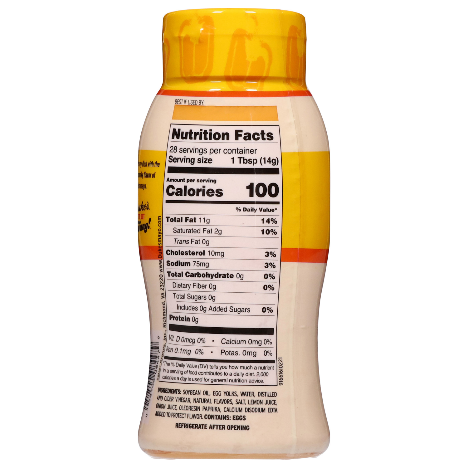 slide 2 of 4, Duke's Roasted Red Pepper Mayo 14 fl oz, 14 fl oz