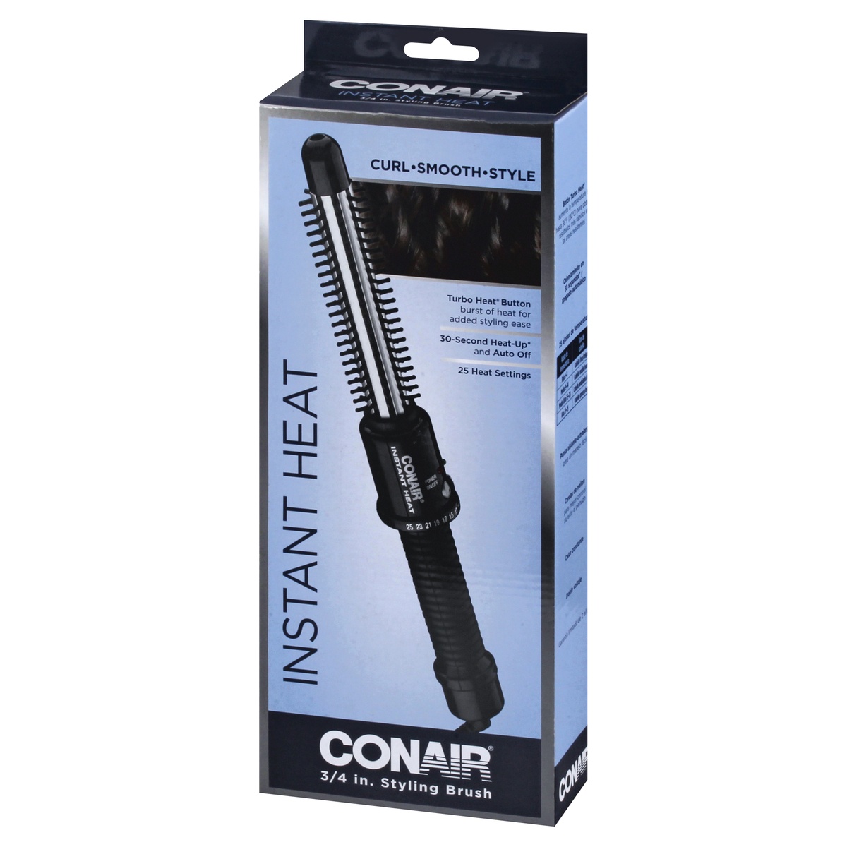 slide 6 of 9, Conair Instant Heat 3/4 Inches Styling Brush 1 ea, 1 ct