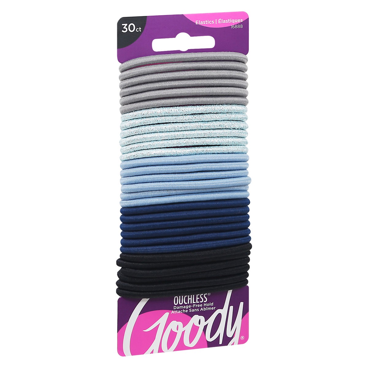 slide 2 of 9, Goody Ouchless Elastics 30 ea, 30 ct