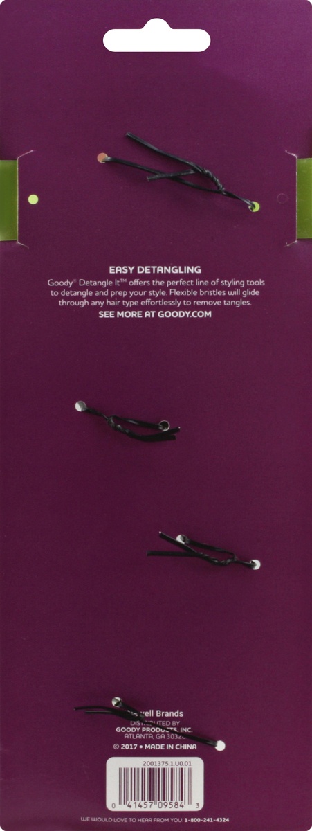 slide 2 of 7, Goody Detangle It Vent Brush Combo Set, 2 ct