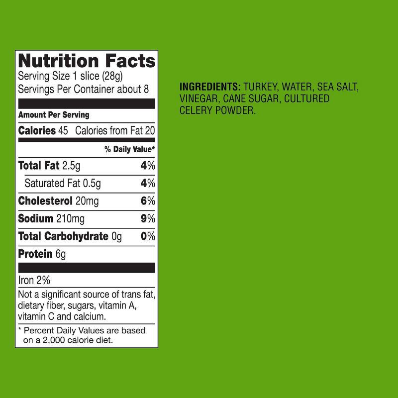 slide 4 of 4, Applewood Smoked Uncured Turkey Bacon - 8oz - Good & Gather™, 8 oz