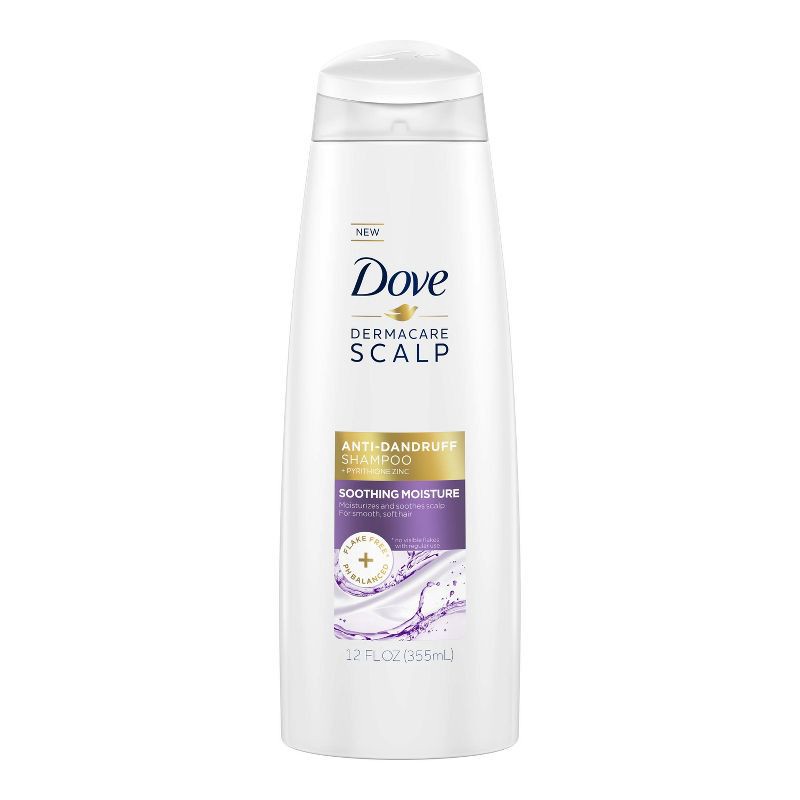 slide 2 of 7, Dove Beauty Dermacare Scalp Soothing Anti-Dandruff Shampoo - 12 fl oz, 12 fl oz