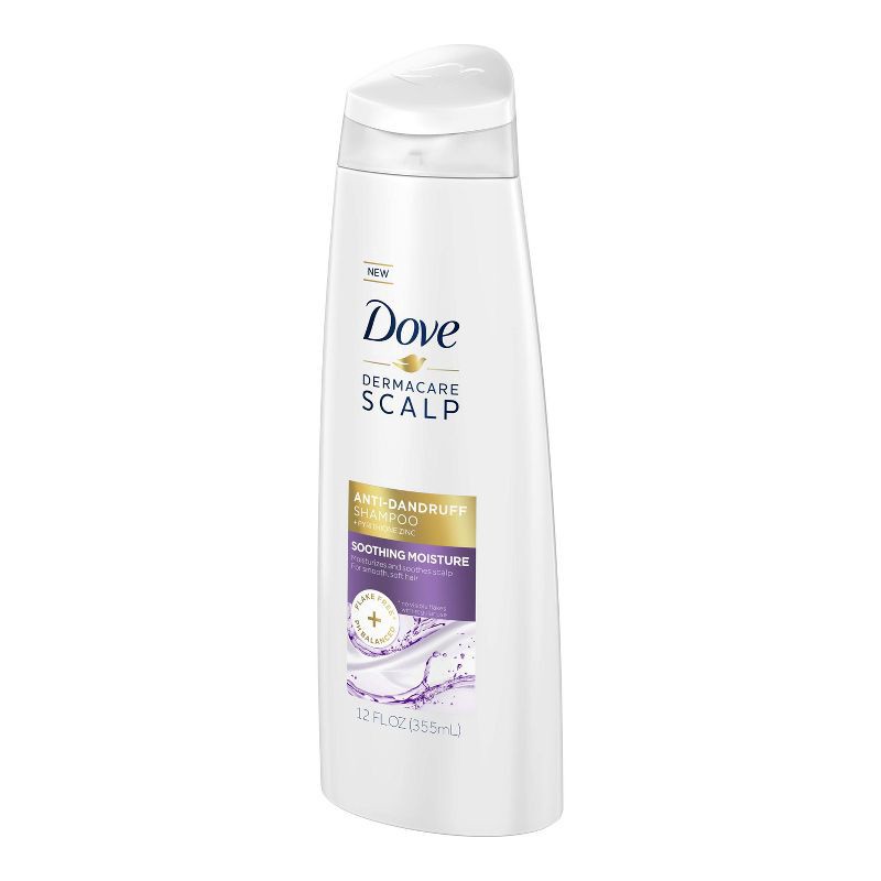 slide 5 of 7, Dove Beauty Dermacare Scalp Soothing Anti-Dandruff Shampoo - 12 fl oz, 12 fl oz