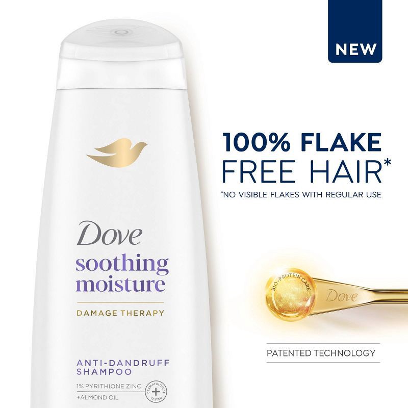 slide 6 of 8, Dove Beauty Dermacare Scalp Soothing Anti-Dandruff Shampoo - 12 fl oz, 12 fl oz