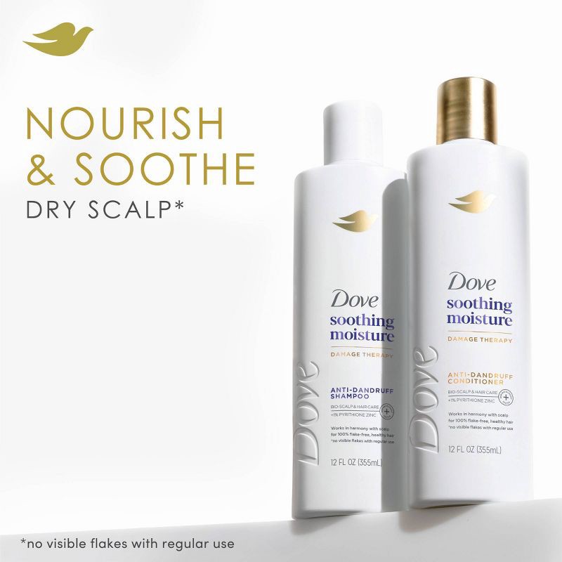 slide 6 of 16, Dove Beauty Dermacare Scalp Soothing Anti-Dandruff Shampoo - 12 fl oz, 12 fl oz