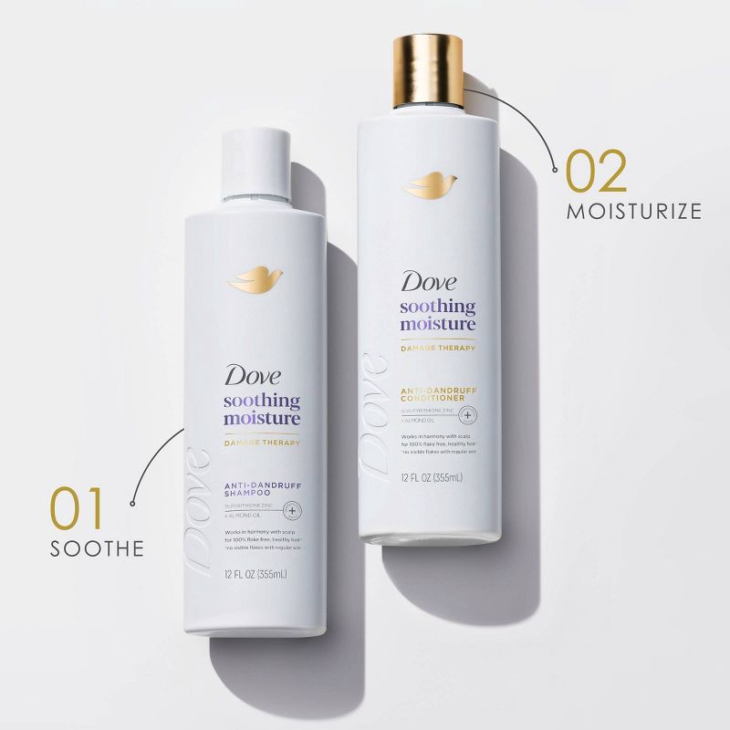 slide 7 of 15, Dove Beauty Dermacare Scalp Soothing Anti-Dandruff Shampoo - 12 fl oz, 12 fl oz