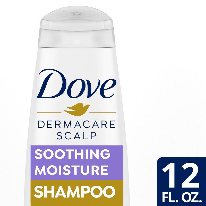 slide 1 of 7, Dove Beauty Dermacare Scalp Soothing Anti-Dandruff Shampoo - 12 fl oz, 12 fl oz