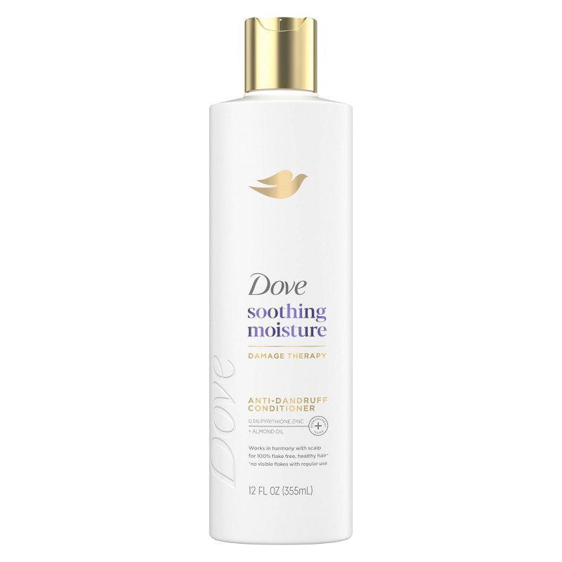 slide 1 of 15, Dove Beauty Dermacare Scalp Soothing Anti-Dandruff Conditioner - 12 fl oz, 12 fl oz