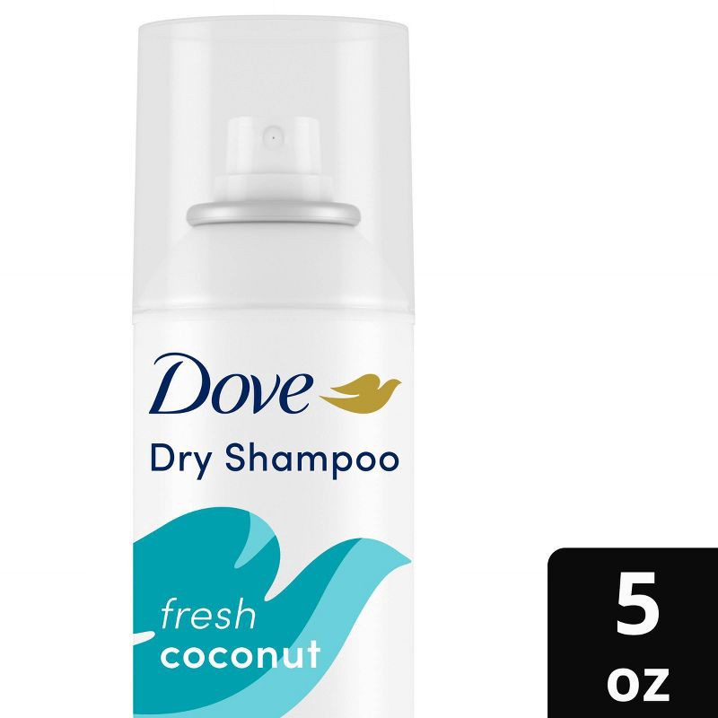 slide 1 of 7, Dove Beauty Refresh + Care Fresh Coconut Dry Shampoo - 5oz, 5 oz