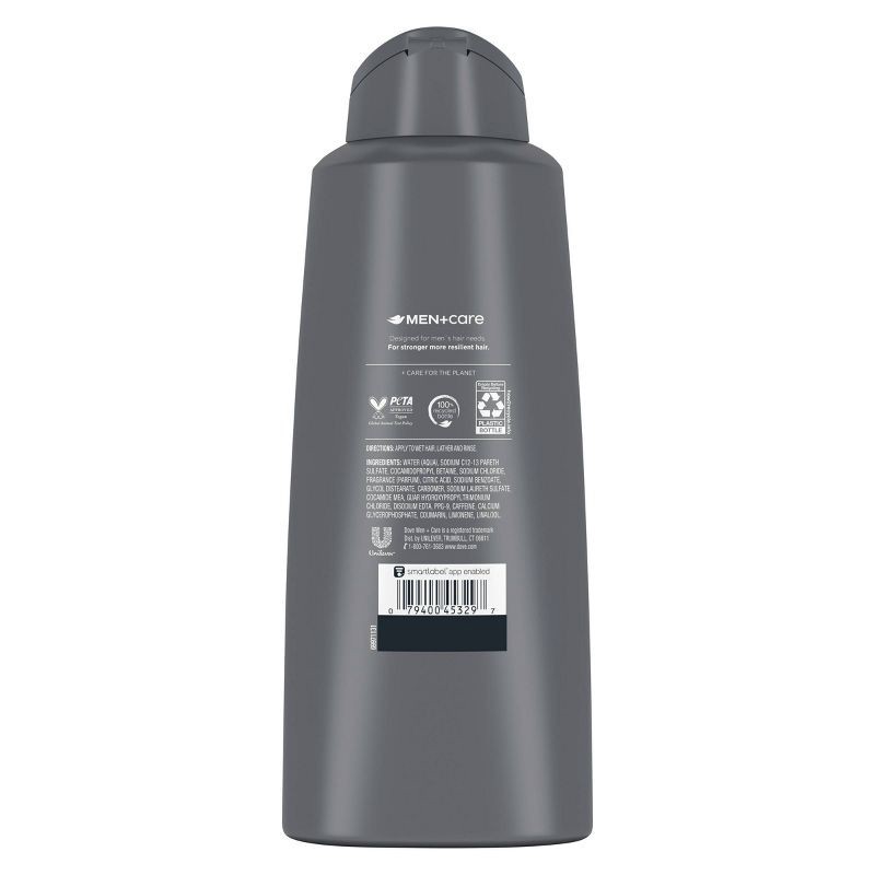 slide 3 of 9, Dove Men+Care 2 in 1 Shampoo + Conditioner Thick + Strong for Fine or Thinning Hair - 20.4 fl oz, 20.4 fl oz