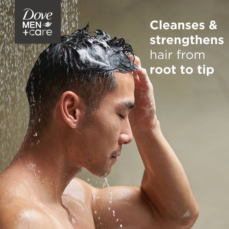 slide 7 of 9, Dove Men+Care 2 in 1 Shampoo + Conditioner Thick + Strong for Fine or Thinning Hair - 20.4 fl oz, 20.4 fl oz