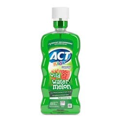 ACT Kids Wild Watermelon Anticavity Fluoride Rinse Mouthwash - 16.9 floz