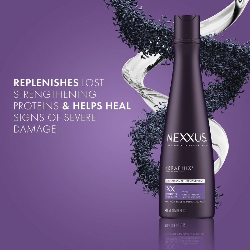 slide 9 of 9, Nexxus Keraphix Conditioner For Damaged Hair with Keratin Protein - 13.5 fl oz, 13.5 fl oz