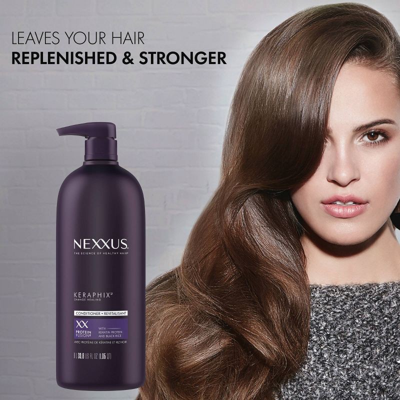 slide 4 of 9, Nexxus Keraphix Conditioner For Damaged Hair with Keratin Protein - 33.8 fl oz, 33.8 fl oz