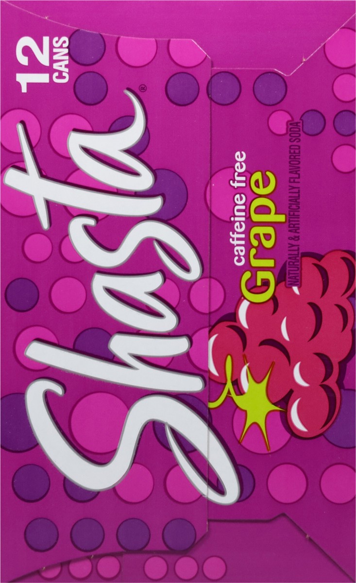 slide 7 of 9, Shasta Grape, 12 ct; 12 fl oz